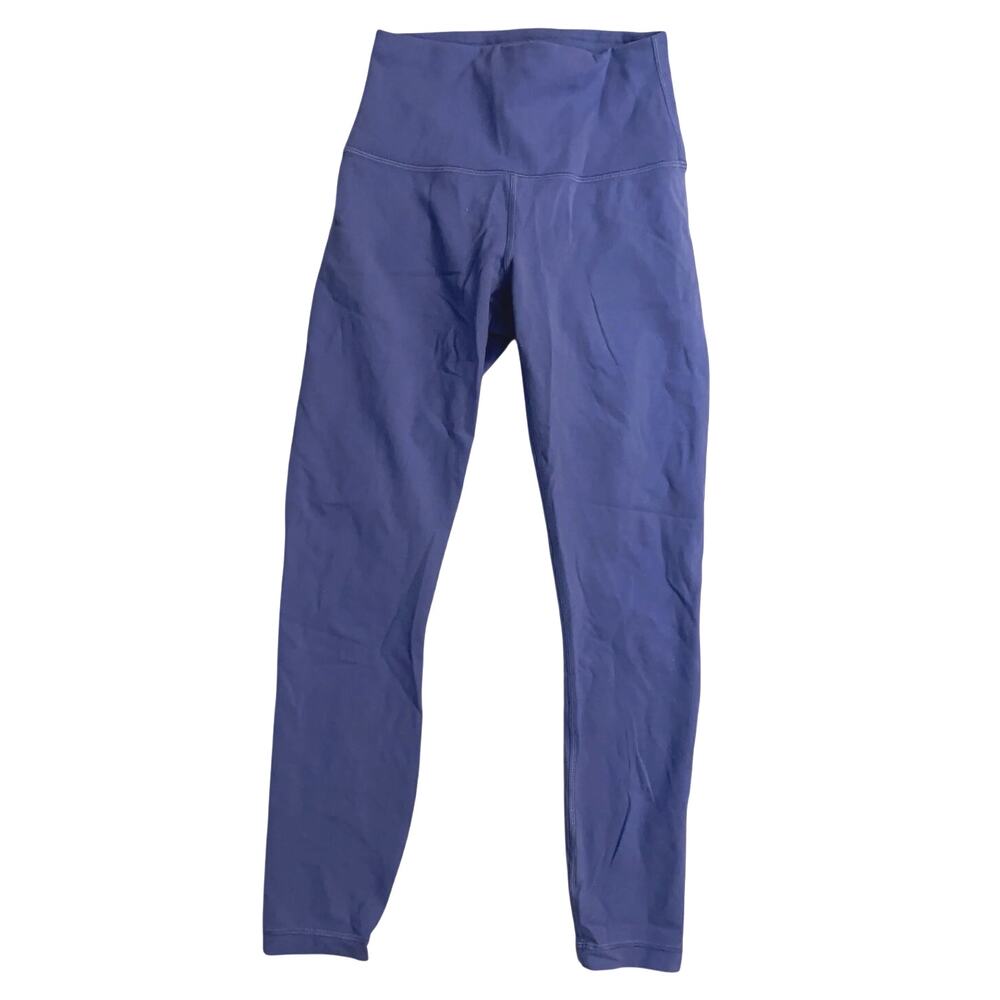 Lululemon Wunder Train Contour Fit High-Rise Tight 25" Light Blue Size 4